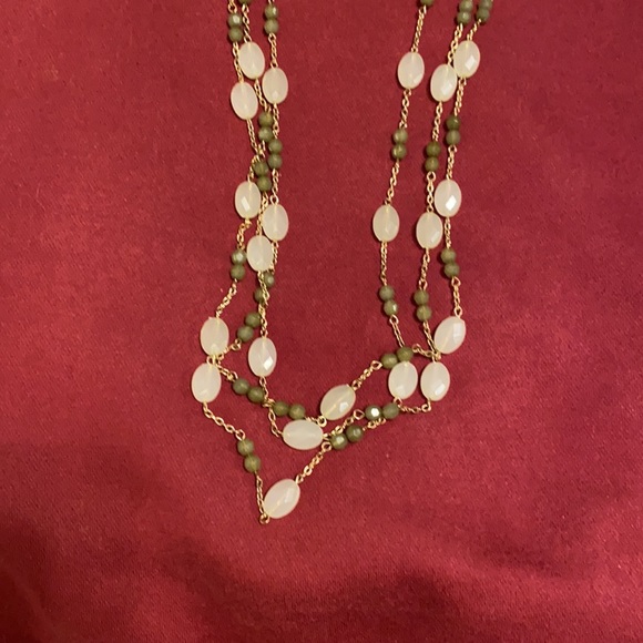 Long fancy necklace - Picture 3 of 3